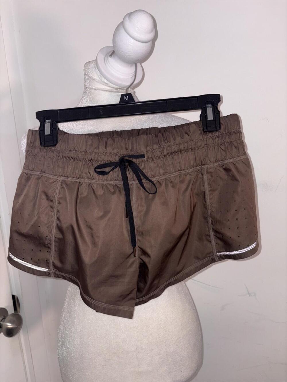 Z BY ZELLA Bronze Athletic Shorty Shorts, Size Small Lounge Workout  NWOT